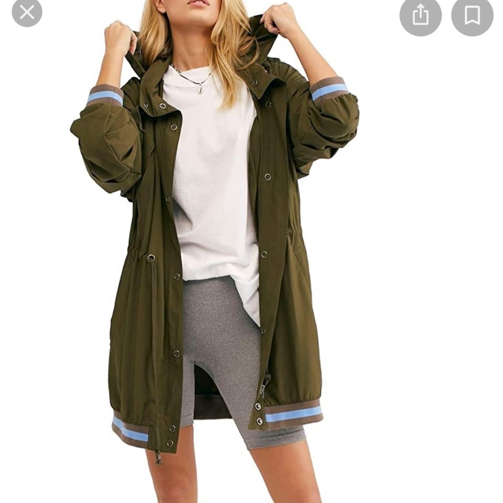 Free people Windswept Hooded Jacket Sz small